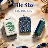 Heritage Hanukkah American Mahjong tile set with menorah and dreidel joker tiles – view 2