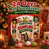 Squishy Advent Calendar 2026 – 24 Days of Dumpling Fidget Toys for Kids