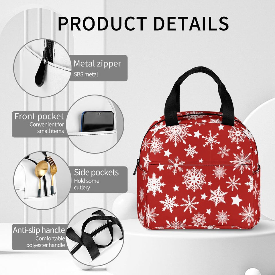 Large Insulated Lunch Totes for Adults (All-Over Printing)