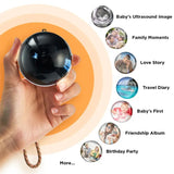 Personalized Video Globe Gift – Playable Glass Sphere with Custom Video, Unique Keepsake for Anniversary, Birthday, or Christmas(Production time: 10-20 days)
