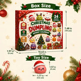 Squishy Advent Calendar 2026 – 24 Days of Dumpling Fidget Toys for Kids
