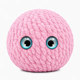 Crochet Bubble Squishy Ball – Soft Handwoven Stress Relief Fidget Toy