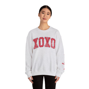 XOXO varsity Syltyle Unisex Heavy Blend™ Crewneck Sweatshirt