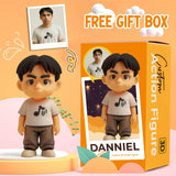 Custom 1 Person 3D Mini Figure From Your Photo Personalized Toy Figure Gifts,Production Time: 10 Business Days  For Kids