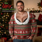 Funny Sexy Body Ugly Christmas Sweatshirt – Novelty Holiday Pullover