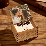 Custom Digital Music Box – Any Song or Voice Recording, Wooden Keepsake