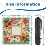 Scalloped Mahjong Mat 31.5"x31.5" (Ship Folded) - AdorableDesignsz 