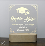 Custom Text Graduation Lamp Square For Friend - AdorableDesignsz 