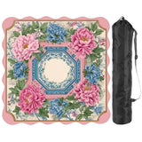 Scalloped Mahjong Mat 31.5"x31.5" (Ship Rolled up) - AdorableDesignsz 