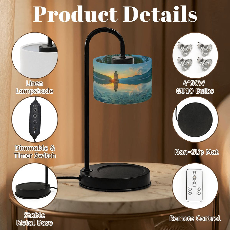 Vacation Retreat Lake House Inspired Candle Warmer Lamp