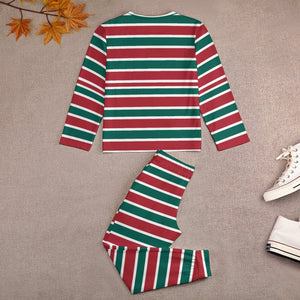 Christmas Pajamas Set, Long Sleeve Girls Nightwear JTZ (All-Over Printing)