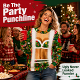 Funny Sexy Body Ugly Christmas Sweatshirt – Novelty Holiday Pullover