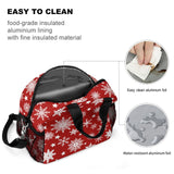 Insulated Lunch Crossbody Bag with Strap for Office School Picnic (All-Over Printing)