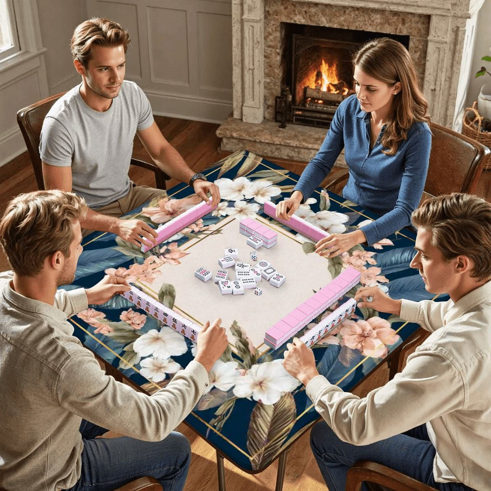 Mahjong Mat 33"x33" (Ship Folded) - AdorableDesignsz 