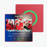 Custom FridgeBeats 3-Photo Music Fridge Magnet • Bluetooth Personalized Magnet Gift • Custom Song Photo Frame • Christmas & Anniversary Gift 2025