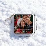 FridgeBeats Custom Photo Calendar Music Keychain Music Box Bag Charm That Plays Music Without Cell Phone Best Gifts for Her