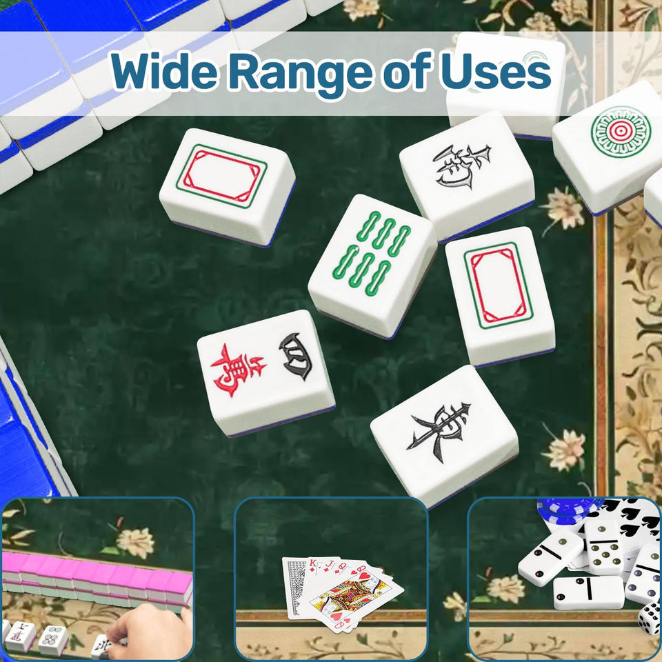 Scalloped Mahjong Mat 31.5"x31.5" (Ship Folded) - AdorableDesignsz 