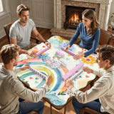 Scalloped Mahjong Mat 31.5"x31.5" (Ship Folded) - AdorableDesignsz 