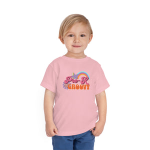 Pre-K Groovy Short Sleeve T-Shirt Toddler Sizes, Back to School, First Day Of School Shirt, Pre Kindergarten Tee, Toddler T-Shirt