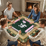 Scalloped Mahjong Mat 31.5"x31.5" (Ship Folded) - AdorableDesignsz 