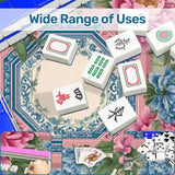 Scalloped Mahjong Mat 31.5"x31.5" (Ship Rolled up) - AdorableDesignsz 