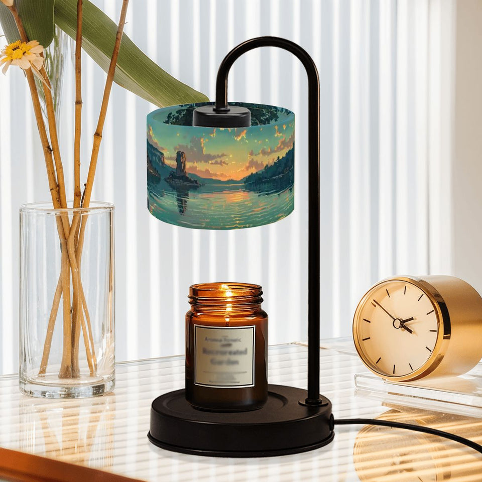 Lake House Candle Warmer Lamp