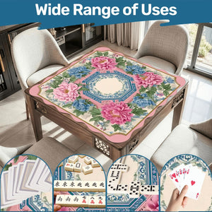 Scalloped Mahjong Mat 31.5"x31.5" (Ship Rolled up) - AdorableDesignsz 