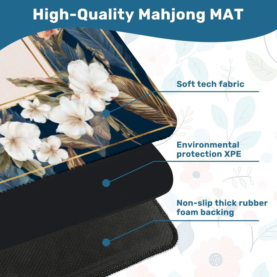 Mahjong Mat 33"x33" (Ship Folded) - AdorableDesignsz 