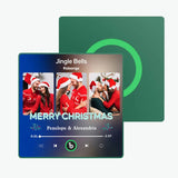 Custom FridgeBeats 3-Photo Music Fridge Magnet • Bluetooth Personalized Magnet Gift • Custom Song Photo Frame • Christmas & Anniversary Gift 2025