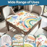 Scalloped Mahjong Mat 31.5"x31.5" (Ship Folded) - AdorableDesignsz 