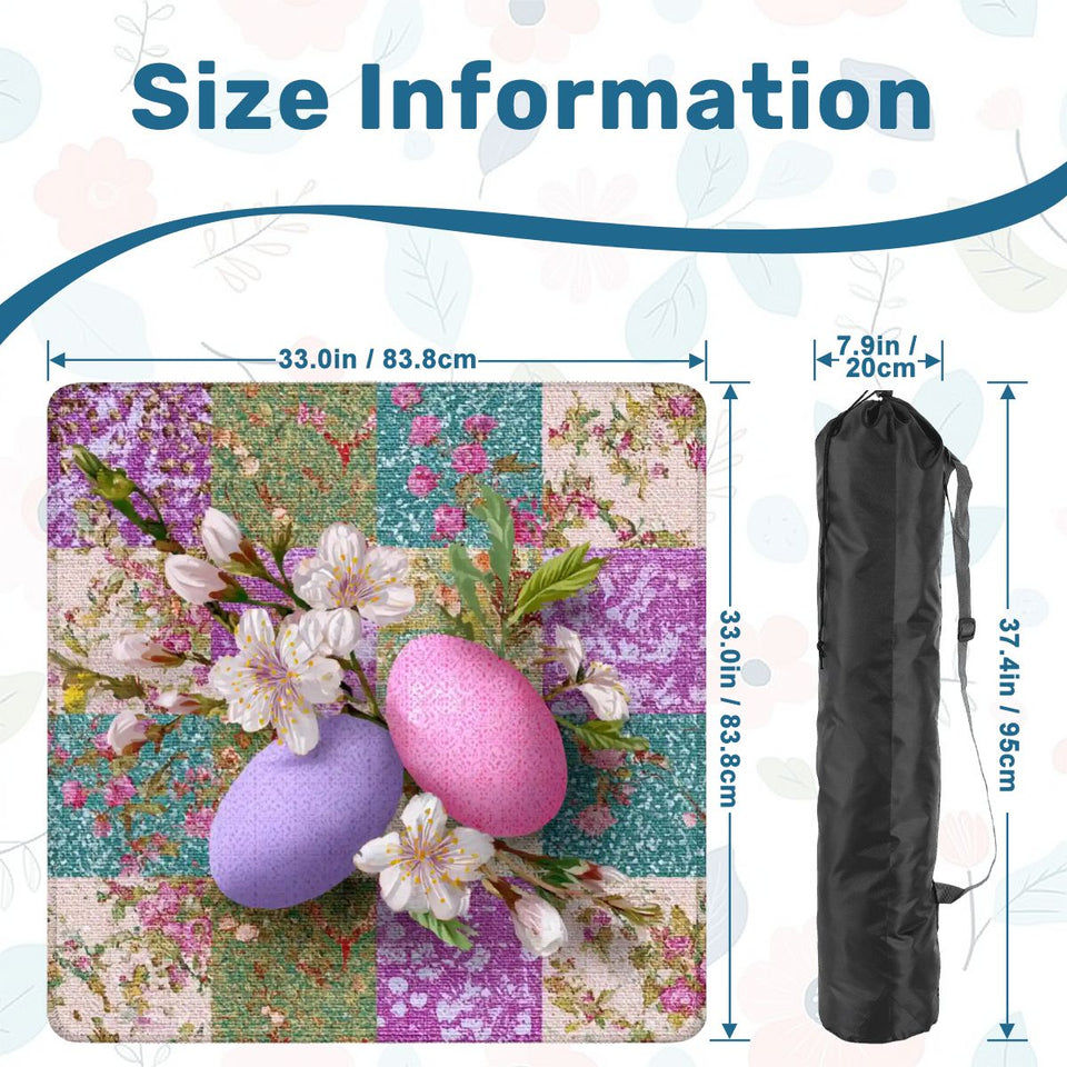 Mahjong Mat 33"x33" (Ship Folded) - AdorableDesignsz 