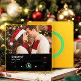 FridgeBeats Framed 4.0 Personalized Photo Music Fridge Magnet Playable Song Keepsake Gift Christmas Gift for Lover