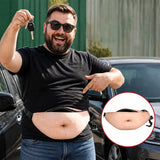 Funny Abs & Belly Fanny Pack – Novelty Waist Bag Gag Gift