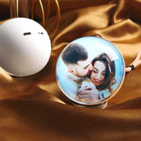 Personalized Video Globe Gift – Playable Glass Sphere with Custom Video, Unique Keepsake for Anniversary, Birthday, or Christmas(Production time: 10-20 days)
