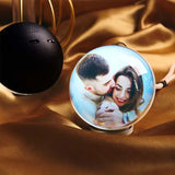 Personalized Video Globe Gift – Playable Glass Sphere with Custom Video, Unique Keepsake for Anniversary, Birthday, or Christmas(Production time: 10-20 days)