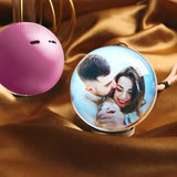 Personalized Video Globe Gift – Playable Glass Sphere with Custom Video, Unique Keepsake for Anniversary, Birthday, or Christmas(Production time: 10-20 days)