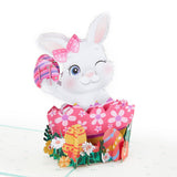 Easter Bunny Egg 3D Pop Up Greeting Card