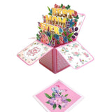Mother's Day Pop Up Box Card Best Mom 3D Pop Up Greeting Card - AdorableDesignsz 
