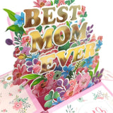 Mother's Day Pop Up Box Card Best Mom 3D Pop Up Greeting Card - AdorableDesignsz 