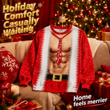 Funny Sexy Body Ugly Christmas Sweatshirt – Novelty Holiday Pullover