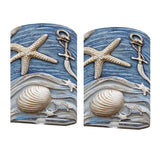 Ocean Inspired Wireless Wall Sconces Set of Two
