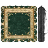 Scalloped Mahjong Mat 31.5"x31.5" (Ship Folded) - AdorableDesignsz 