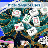 Mosaic Octopus Mini Mahjong Mat 20.9" x 20.9" | Coastal Boho Game Table Pad | Ships Rolled | 2mm or 3mm | AdorableDesignsz - AdorableDesignsz 