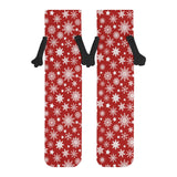 Funny Holiday Snowflake Socks, Magnetic Holding Hands Funny Socks (All-Over Printing), Christmas Gift Idea