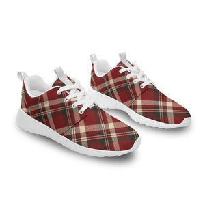 Holiday Pattern Flannel Design Personalized Running Shoes