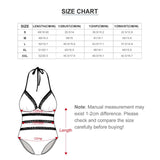 Mermaid Scale Pattern, Women's Sexy One Piece Swimsuit, Halter One-Piece Swim suits YS20001 (All-Over Printing), Gift For Her, Summer, Sprint Swimwear