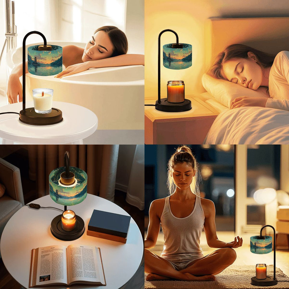 Lake House Candle Warmer Lamp