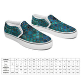 Mermaid Scale Printed Slip-on Canvas Shoes  for Teenagers and Adults