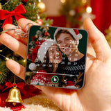 FridgeBeats Custom Photo Calendar Music Keychain Music Box Bag Charm That Plays Music Without Cell Phone Best Gifts for Her