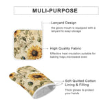 Oven Mitt & Pad Set of 3